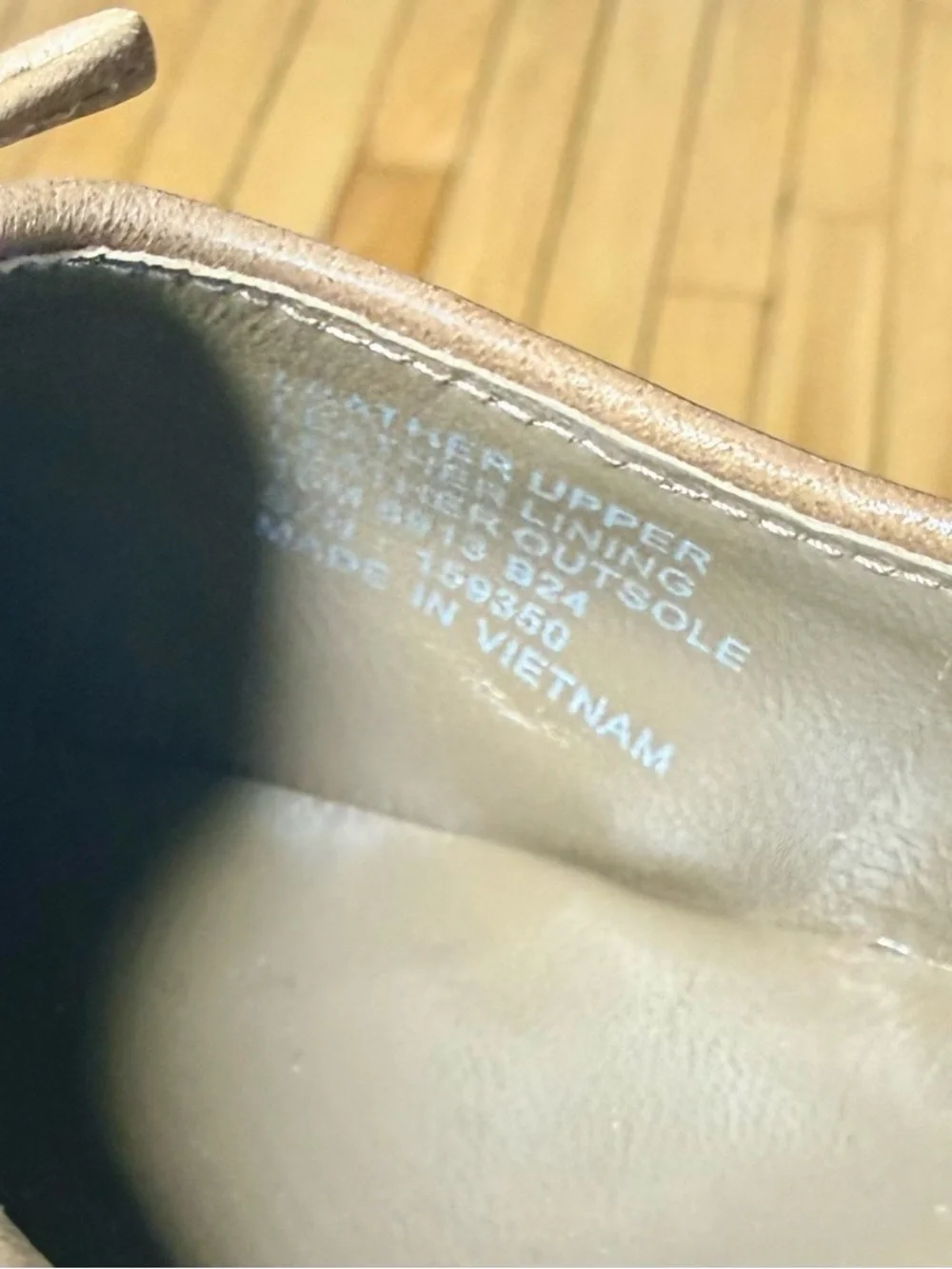 Tory Burch Women's Brown Ballet Flats with Metallic Toe - Picture 4 of 5